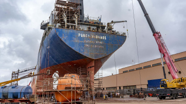 Reparación integral de gran porte: TANDANOR recibe al petrolero-quimiquero Punta Médanos