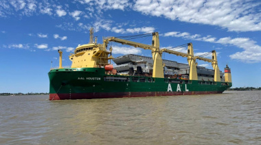 El proyecto de LHG Mining busca quintuplicar el flujo de hierro por Nueva Palmira para 2029