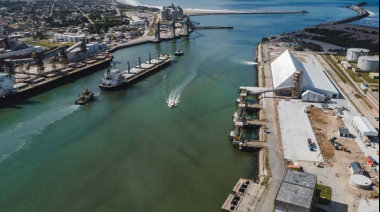 Puerto Quequén supera los 9 millones de toneladas y cierra 2025 con un récord histórico