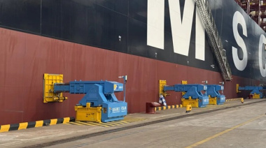 Qingdao estrena sistema automatizado de amarre por vacío y acorta el atraque a 30 segundos