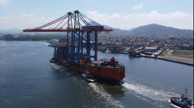 Tecon Santos impulsa su eficiencia con nuevas grúas eléctricas operadas a distancia