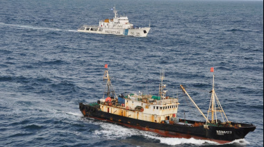 Pesca ilegal en la milla 200: fuerte sanción a un buque extranjero