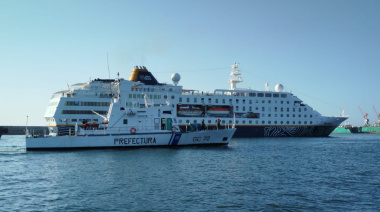 Prefectura garantiza el arribo seguro del crucero Hamburg en Mar del Plata