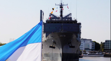 El buque logístico ARA “Patagonia” se alista para la Campaña Antártica de Verano