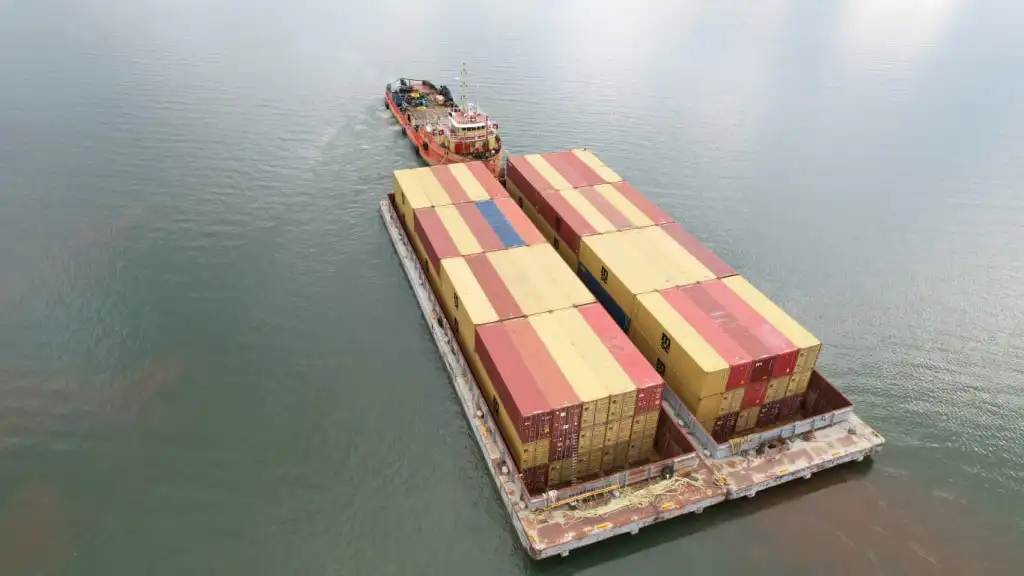 El Puerto de Posadas inicia 2026 con un envío récord de 200 contenedores de exportación