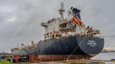 TANDANOR puso nuevamente en servicio al petrolero Paulino C tras completar trabajos de reparación integral