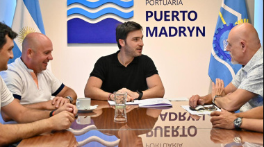 Chubut avanza con obras para modernizar la operatividad del muelle Storni de Puerto Madryn