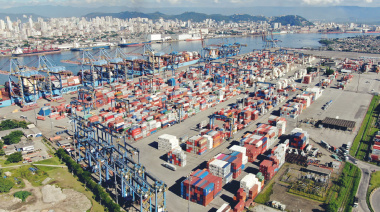 Puerto de Santos cerró 2025 con récord histórico de 186,4 millones de toneladas