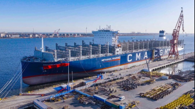CMA CGM expande su flota propia a 400 buques con la entrega del "CMA CGM MONTE CRISTO"