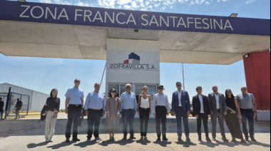 PTP Group destacó la visita del embajador de China a la Zona Franca Santafesina
