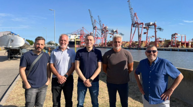 Puerto Dock Sud profundiza el análisis del tráfico portuario junto a operadores y el CFI