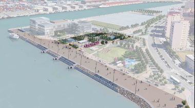 Autoridad Portuaria activa los desvíos provisionales para los peatones con motivo de las obras de la Fase 2 del Lago Marítimo