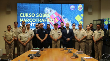Prefectura inició un curso sobre narcotráfico marítimo en el marco del proyecto SEACOP