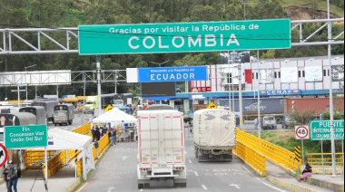 Colombia propone llevar al 50% el arancel recíproco para productos de Ecuador