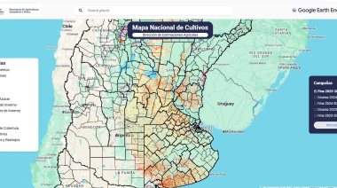 El Gobierno presentó un mapa digital para monitorear cultivos y campañas agrícolas en todo el país
