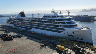 Valparaíso recibe al crucero Viking Octantis en el tramo final de la temporada 2025-2026