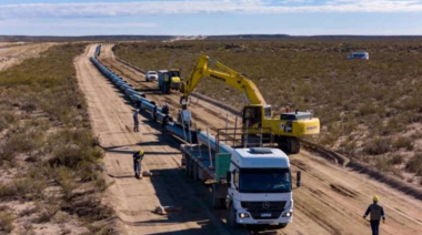 El oleoducto Vaca Muerta Sur supera el 58% de avance y se encamina a iniciar exportaciones en 2026
