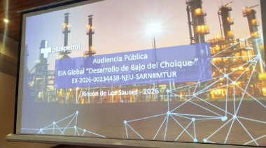 Se realizó la audiencia pública por el proyecto Bajo del Choique en Neuquén