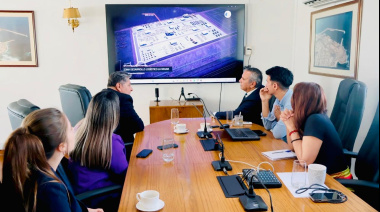 Puerto Antofagasta presentó sus proyectos estratégicos al  diputado Carlo Arqueros