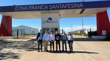 La Zona Franca Santafesina recibió a una comitiva de San Juan para impulsar la futura Zona Franca Jáchal y el corredor logístico Villa Constitución–Jáchal