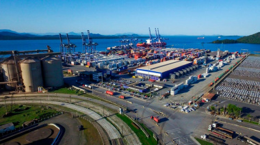 Los puertos del sur de Brasil registraron un aumento del 44% en el tráfico de contenedores en febrero