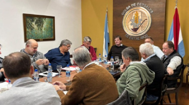 Diego Camuñas asumió como nuevo presidente de la Bolsa de Cereales de Entre Ríos