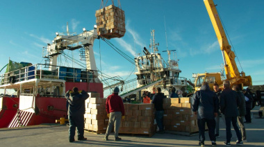 Conarpesa inauguró cámaras frigoríficas en Puerto Rosales con capacidad para 2.000 toneladas
