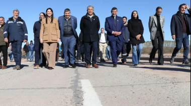 Se inauguró el primer tramo del bypass de Añelo para desviar el tránsito pesado de Vaca Muerta