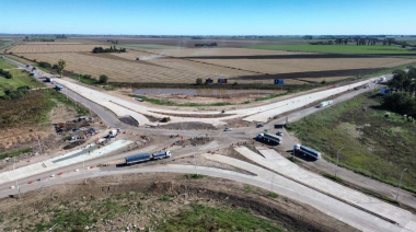 Santa Fe alcanzó el 80% de ejecución en la repavimentación de la Ruta 13