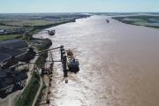 La Hidrovía se vacía de barcos por la bajante del río Paraná