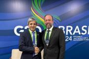 Argentina y Brasil firmaron en el G20 un acuerdo por el gas de Vaca Muerta