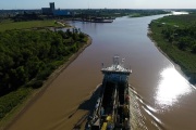 El Puerto La Plata exige una Vía Navegable Troncal ambientalmente responsable