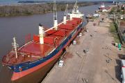Siguen las exportaciones forestales desde el Puerto de Concepción del Uruguay