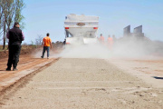 Reactivan las obras de la “Ruta del Cereal” con inversión provincial y el compromiso de finalizarlas