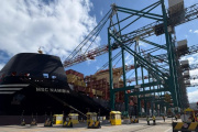 DP World San Antonio recibe la recalada inaugural del buque portacontenedores MSC Namibia