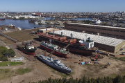 Reparación de alta complejidad en TANDANOR: un granelero vuelve a navegar