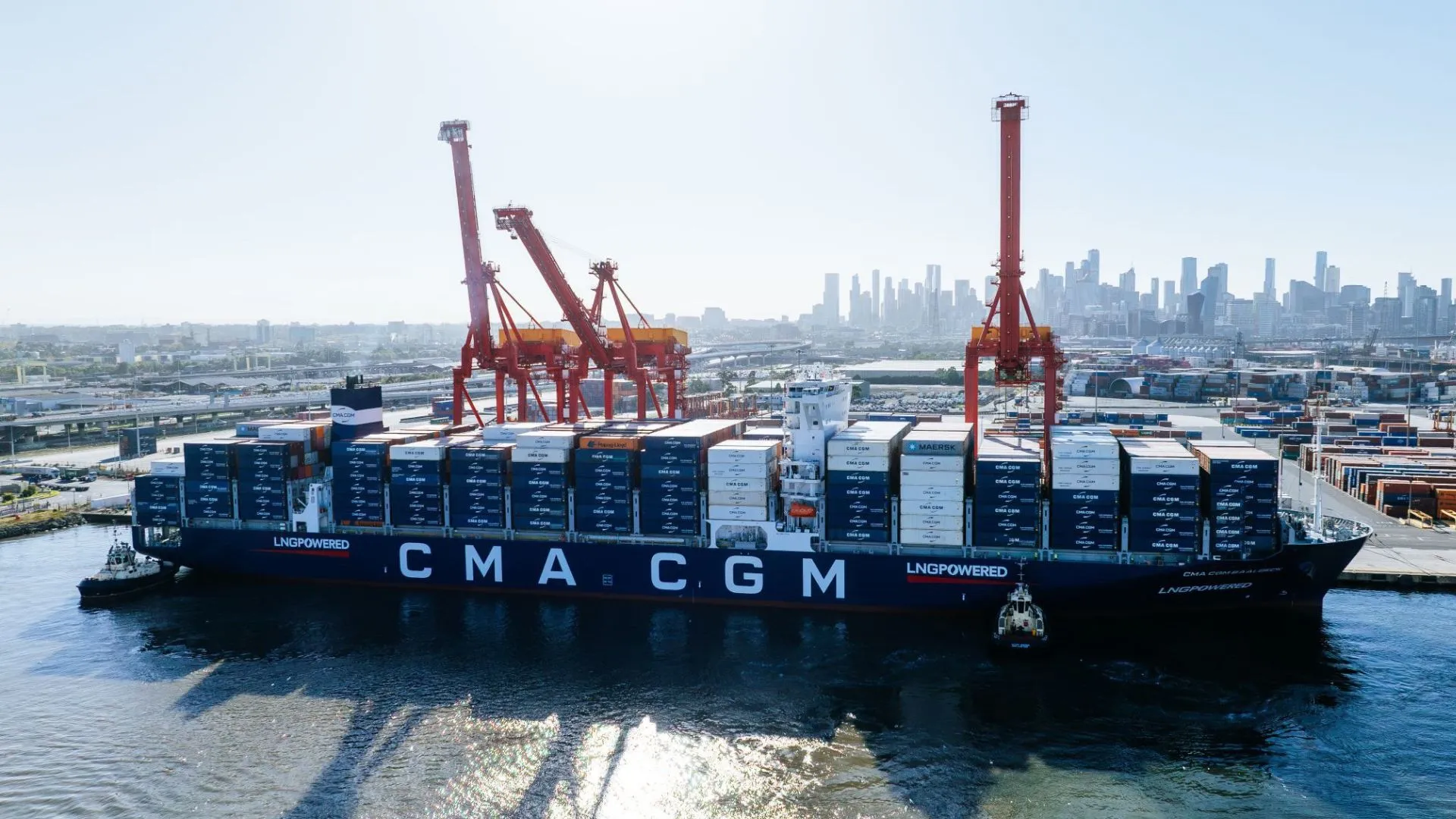 CMA CGM reconfigura sus servicios transcontinentales para optimizar la conectividad entre Asia y América Latina