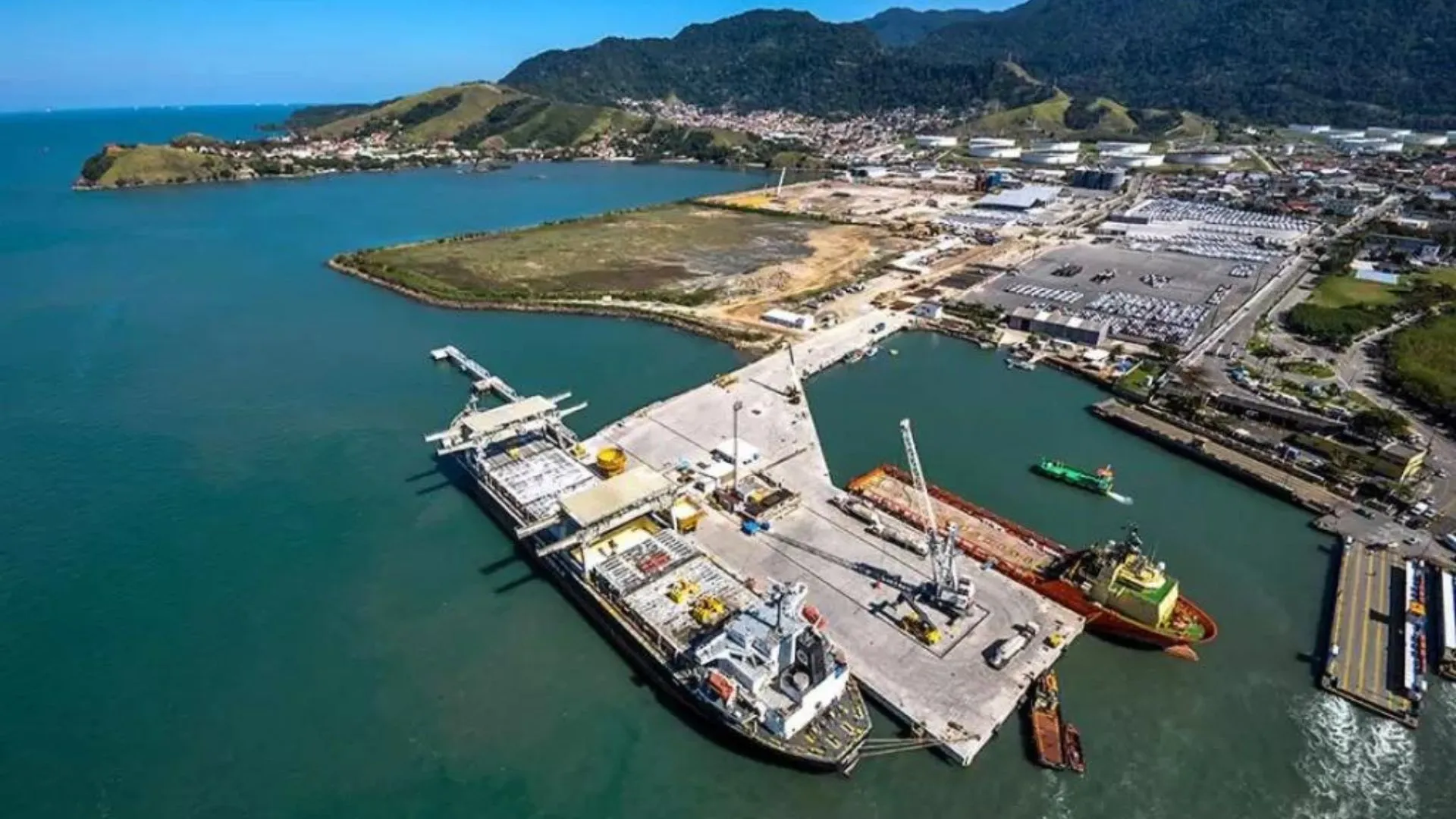 Brasil amplía el proyecto de São Sebastião e incluye terminal de contenedores