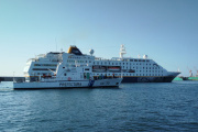 Prefectura garantiza el arribo seguro del crucero Hamburg en Mar del Plata
