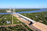 El puente de la Ruta Bioceánica entra en su etapa final, consolidando la integración vial continental