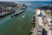 Puerto Quequén cierra enero con intensa actividad exportadora
