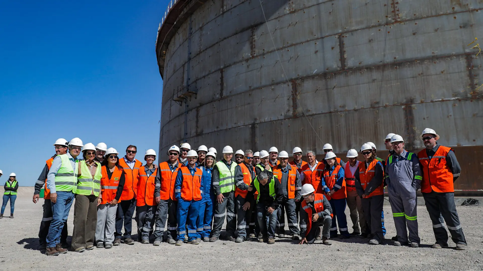 La terminal de Punta Colorada avanza 54% y marca un punto de inflexión productivo en Río Negro