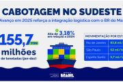 Los puertos del Sudeste consolidan el liderazgo del cabotaje en Brasil