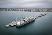 Puerto Madryn recibió al Le Boreal en el tramo final de la temporada de cruceros