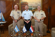La Prefectura Naval Argentina recibió a autoridades de la Prefectura General Naval de Paraguay