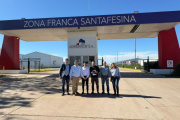 La Zona Franca Santafesina recibió a una comitiva de San Juan para impulsar la futura Zona Franca Jáchal y el corredor logístico Villa Constitución–Jáchal