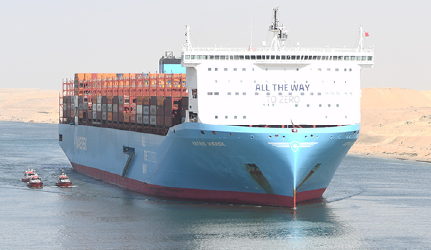 El Canal de Suez sigue sin recuperar tráfico en el inicio de 2026, según Alphaliner